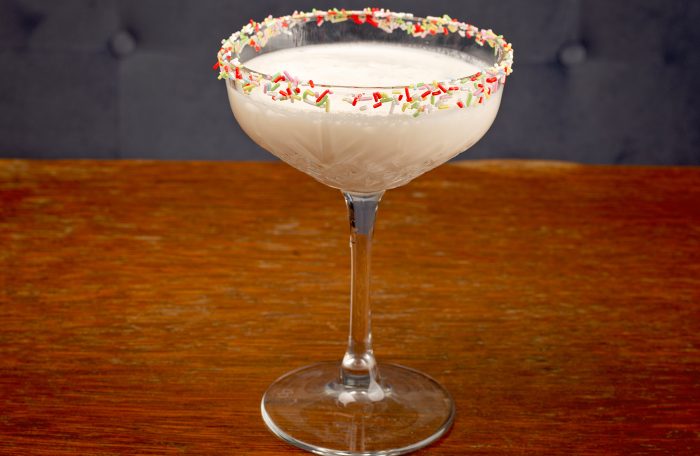Vanilla cookie martini