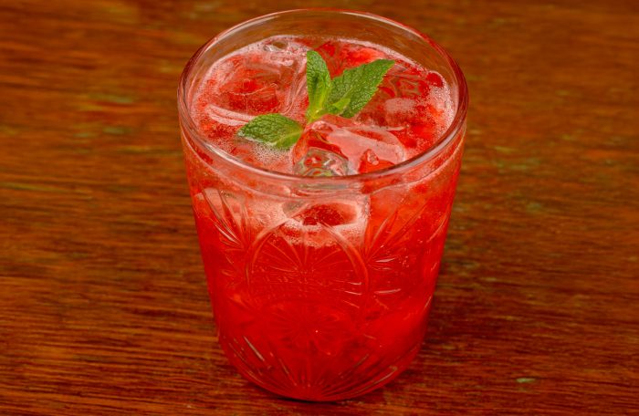 Vanilla berry smashed