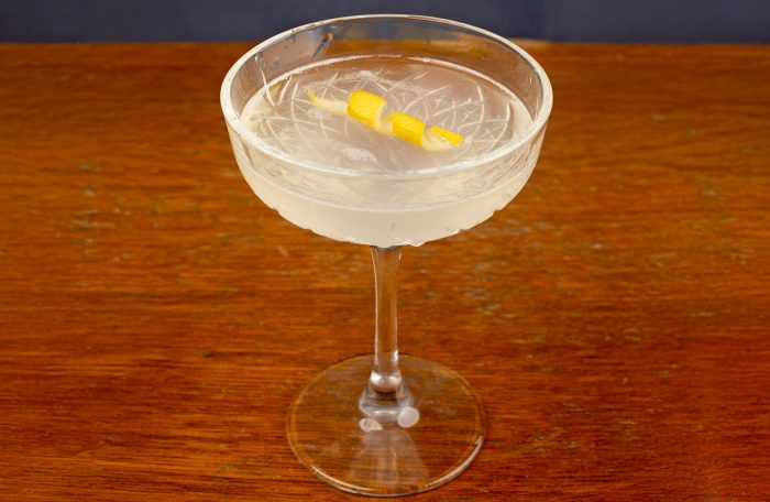 Peach martini