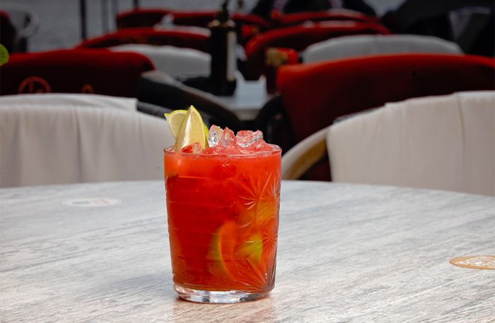Strawberry Caipirinha